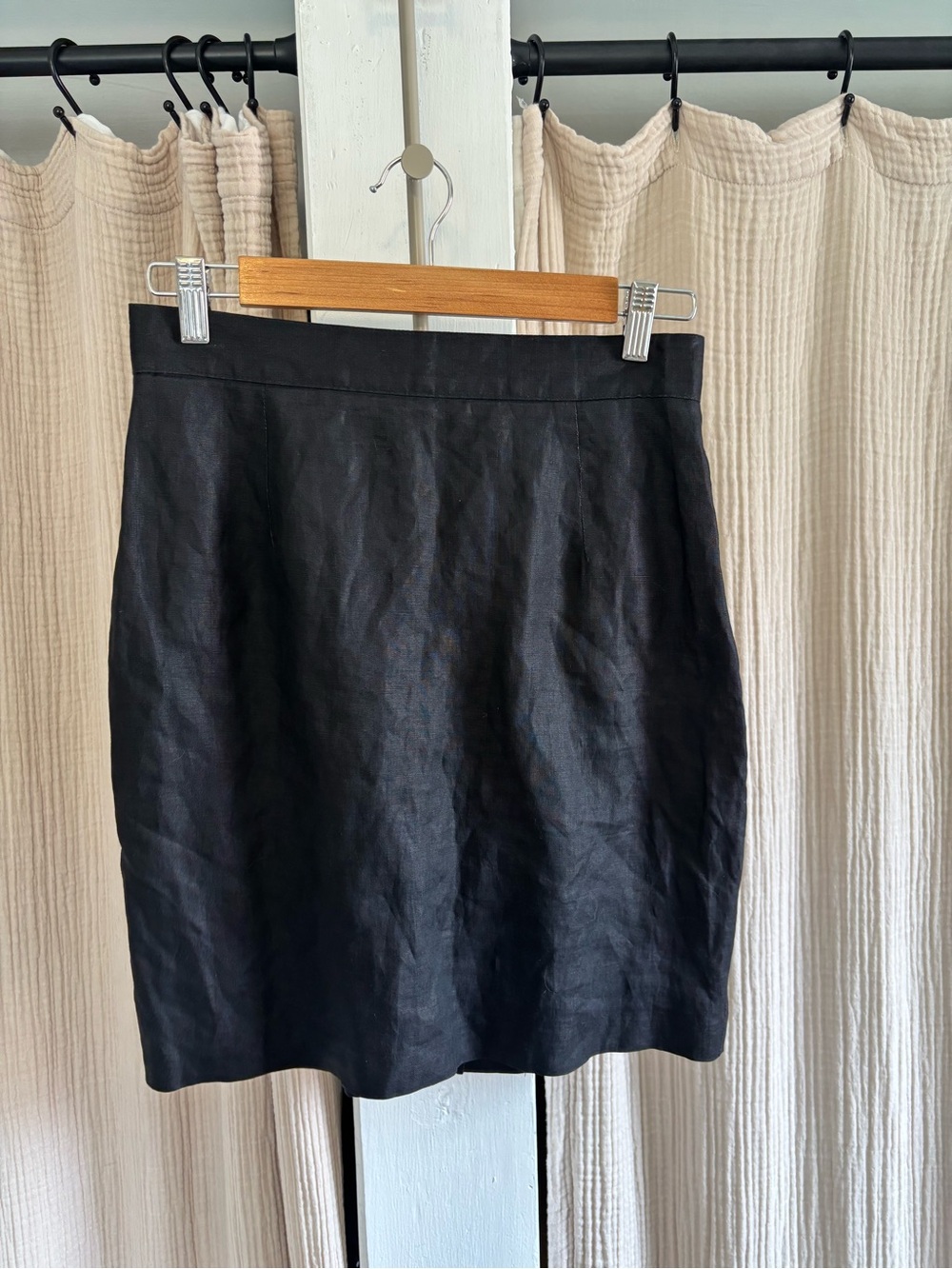 Vintage United Colors of Benetton Linen Skirt- 44